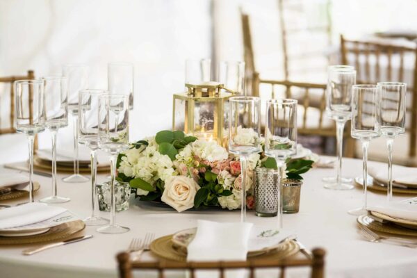 AdobeStock_169697159 A table with elegant place settings.