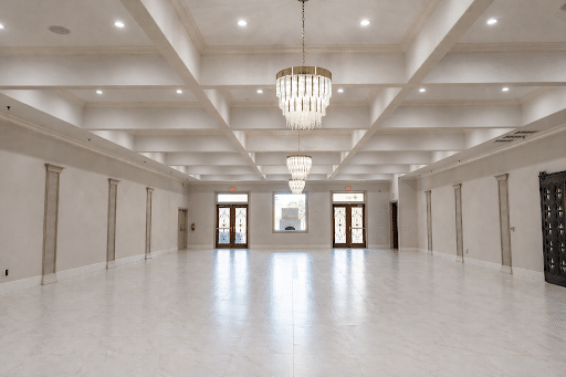 The Kalla Hall (Large Ballroom) grand event space